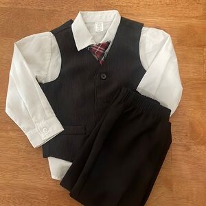 Dress Vest, Pants, Shirt and Tie